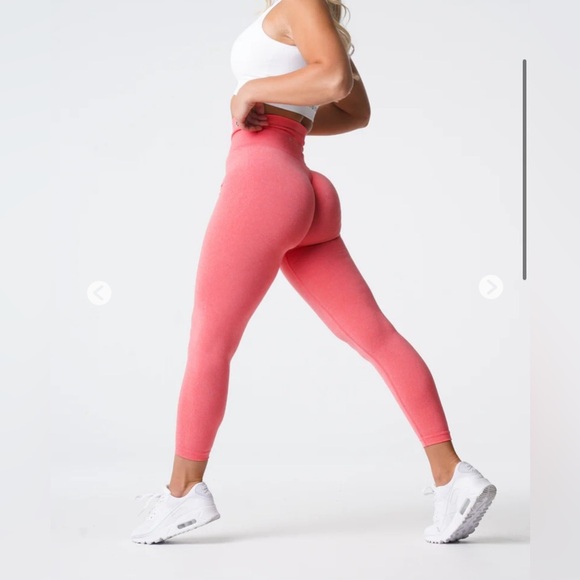 BNWOT NVGTN Coral NV Seamless Leggings size S - Picture 3 of 6